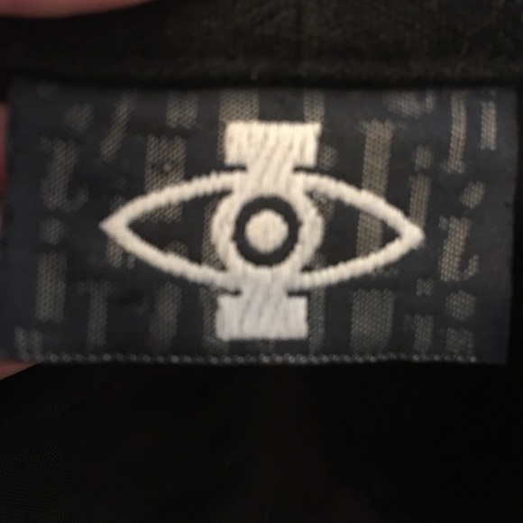 Vintage “I” Countess black textured career jacket - Picture 7 of 8